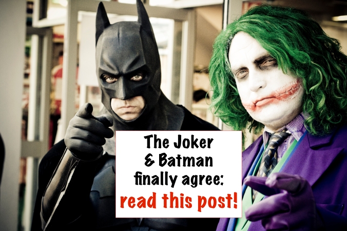 The Joker & Batman agree